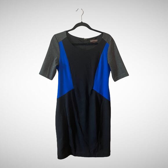 Dana Buchman Colored Blocked Panel Sheath Dress size 8 - Picture 1 of 8
